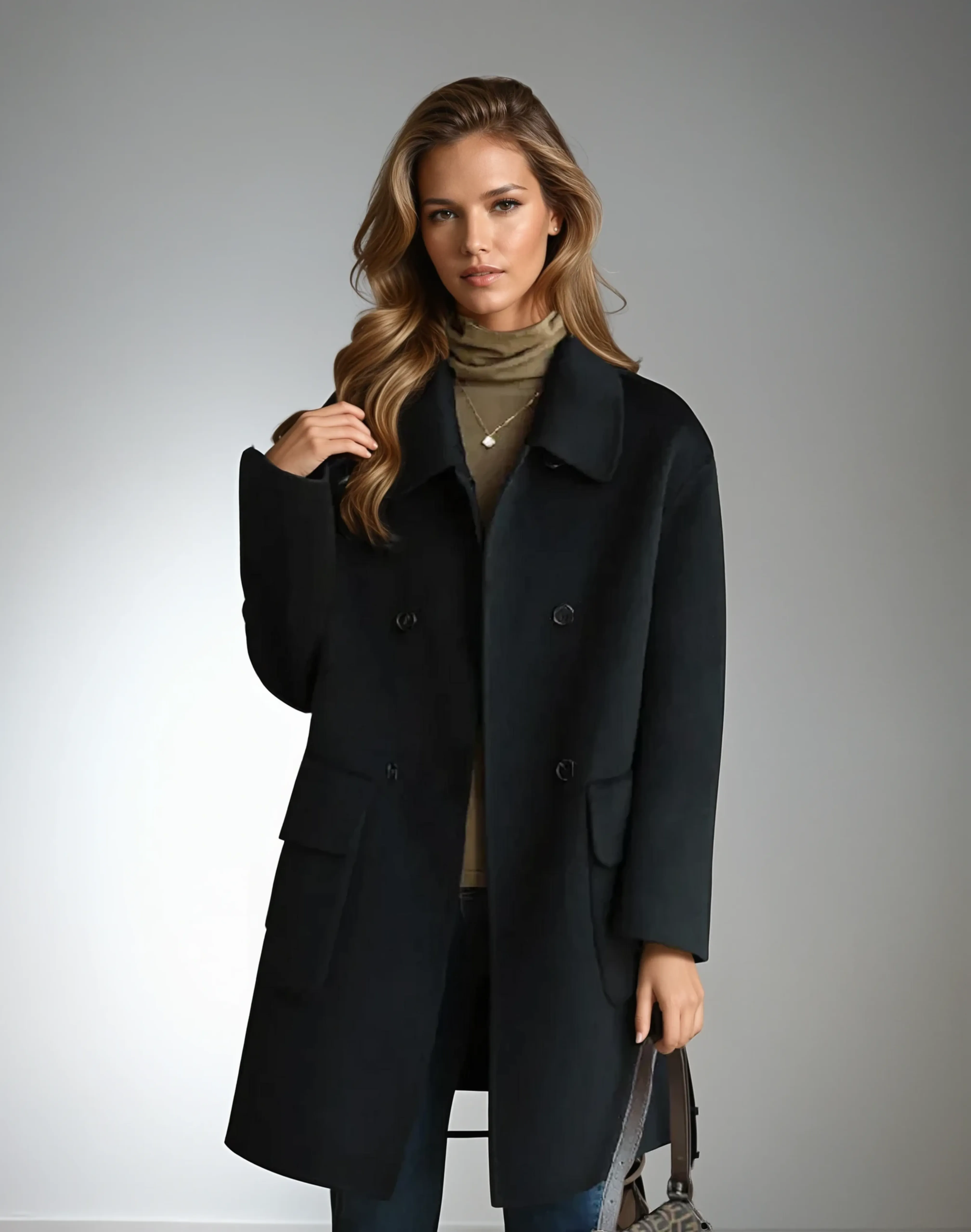 Ava  Chic & Comfortable Trench Coat
