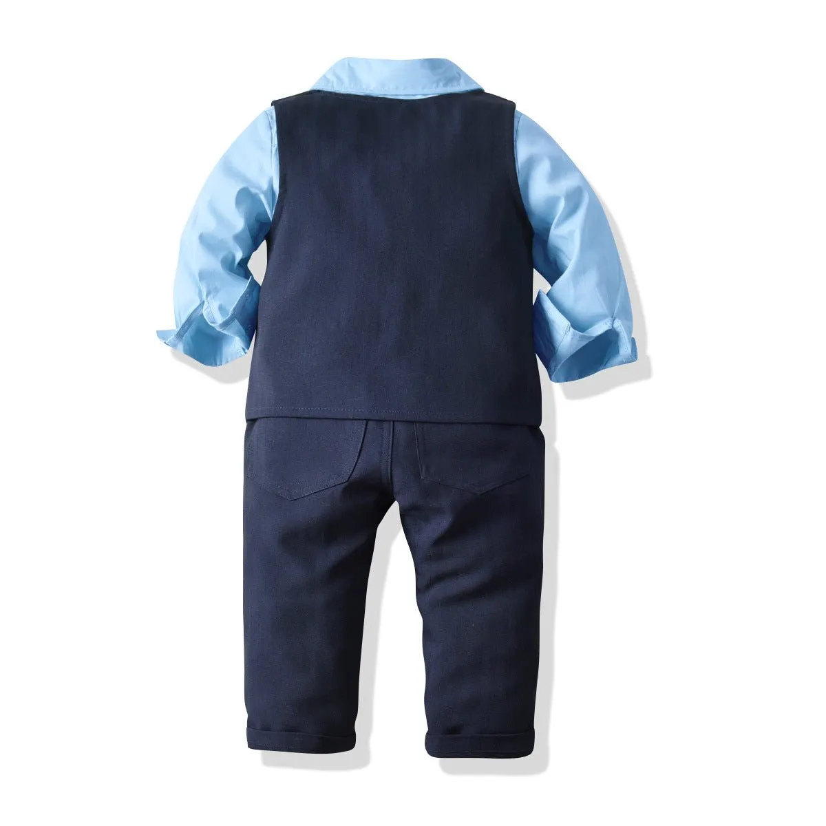 Boy's 4-Piece Classic Tie Gentleman Suit