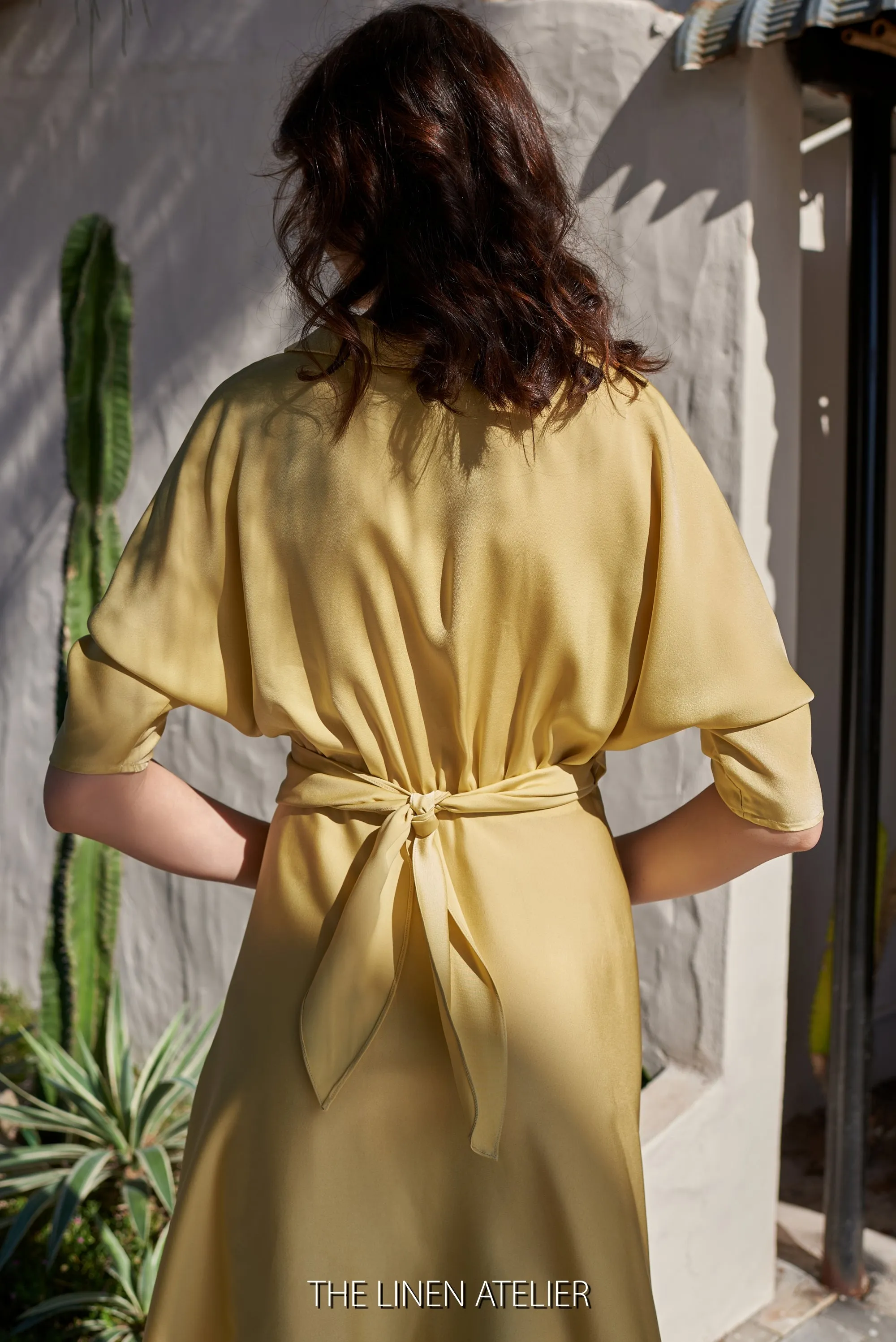 COCO Tie Waist ShirtDress