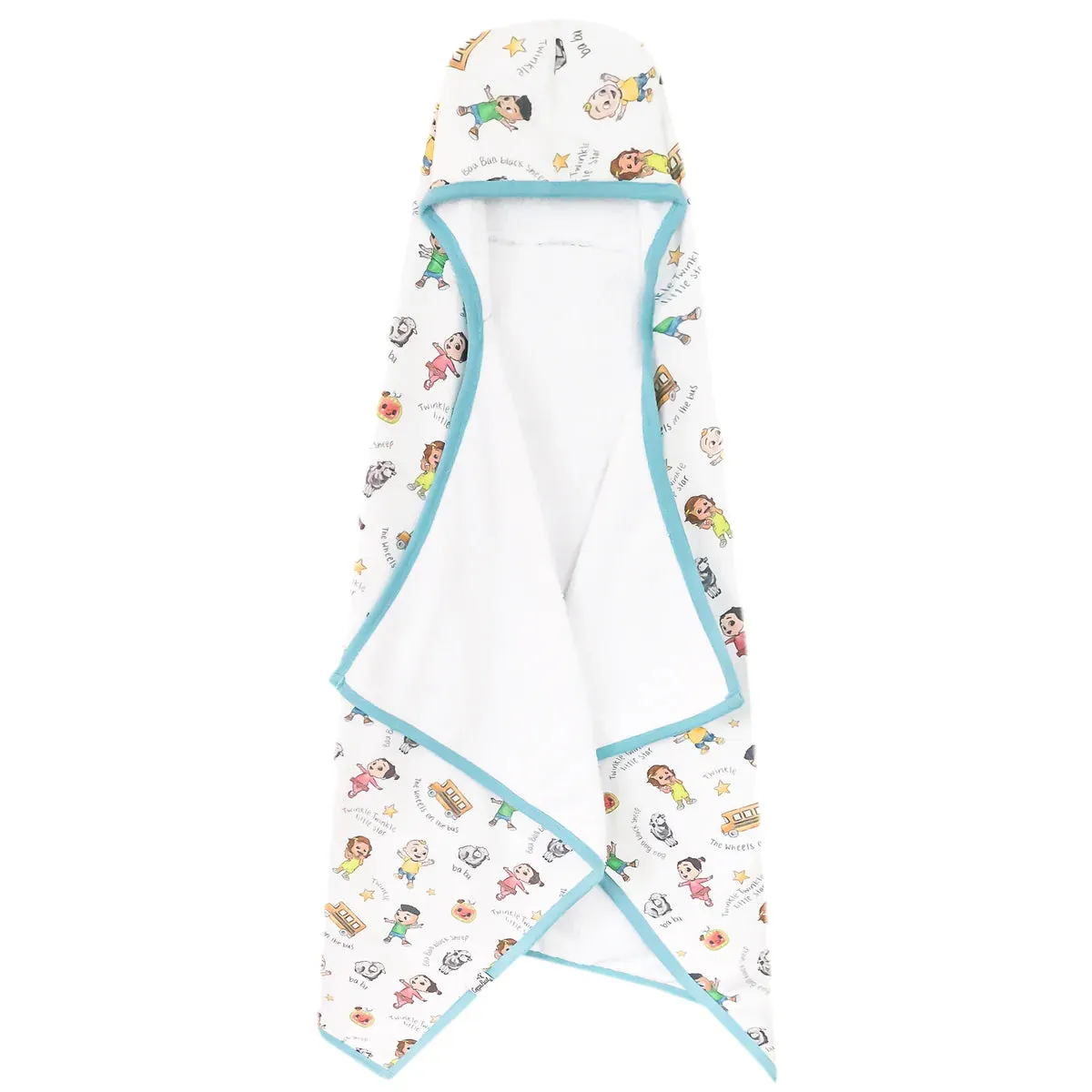 Copper Pearl Big Kid Hooded Towel | Cocomelon Friends