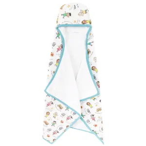 Copper Pearl Big Kid Hooded Towel | Cocomelon Friends