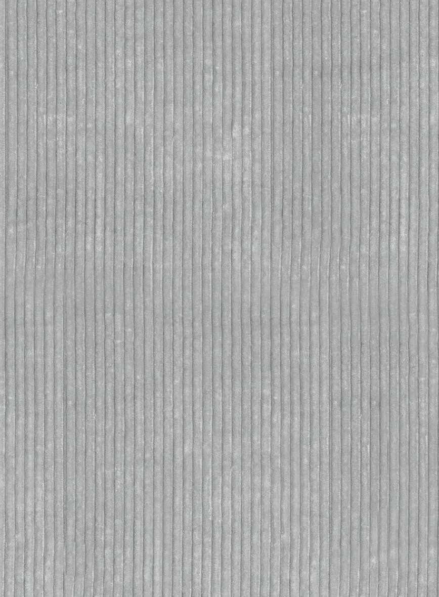 Easy Pants Light Gray Corduroy