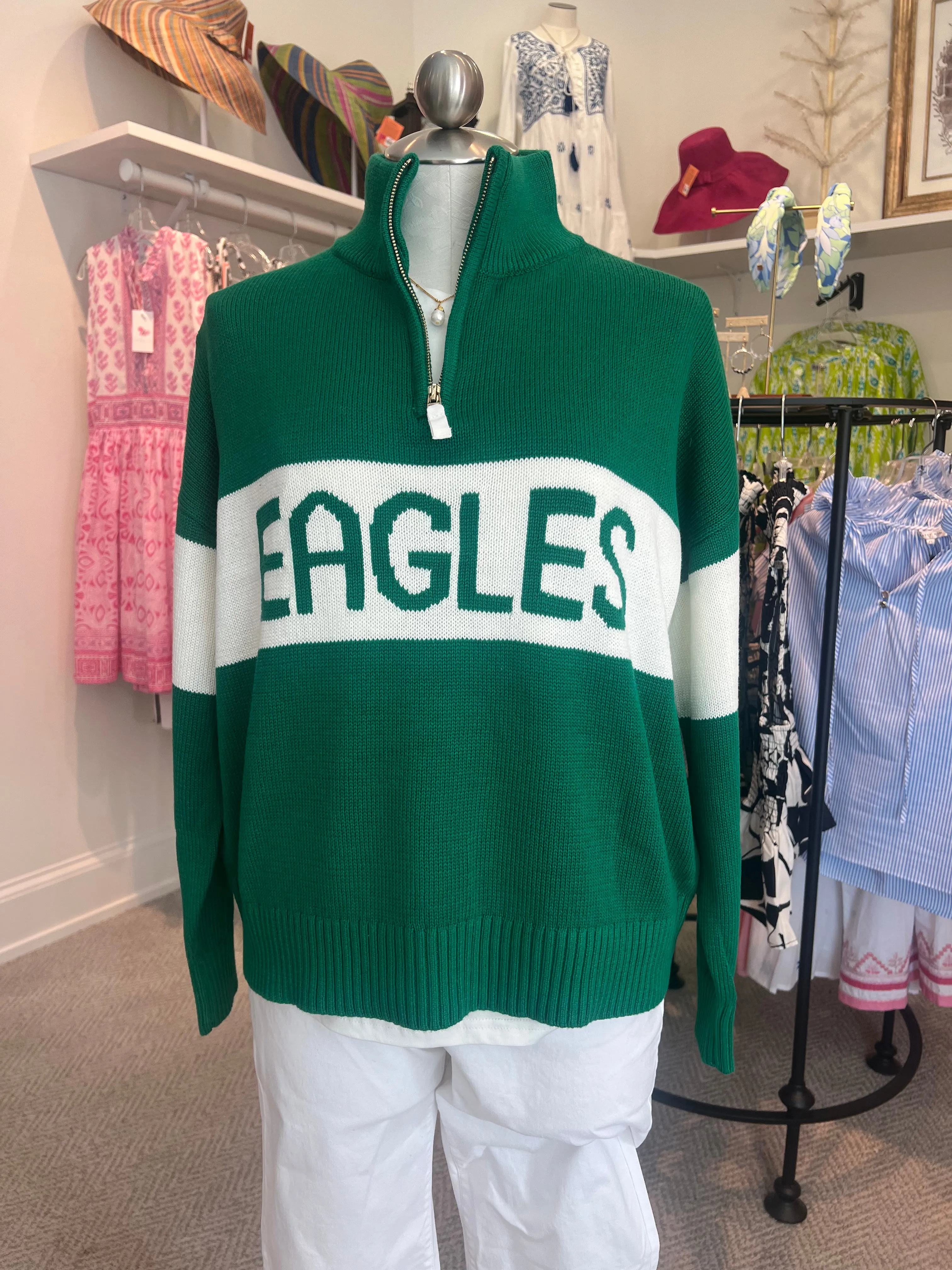 Ellsworth and Ivey Eagles Quarter Zip