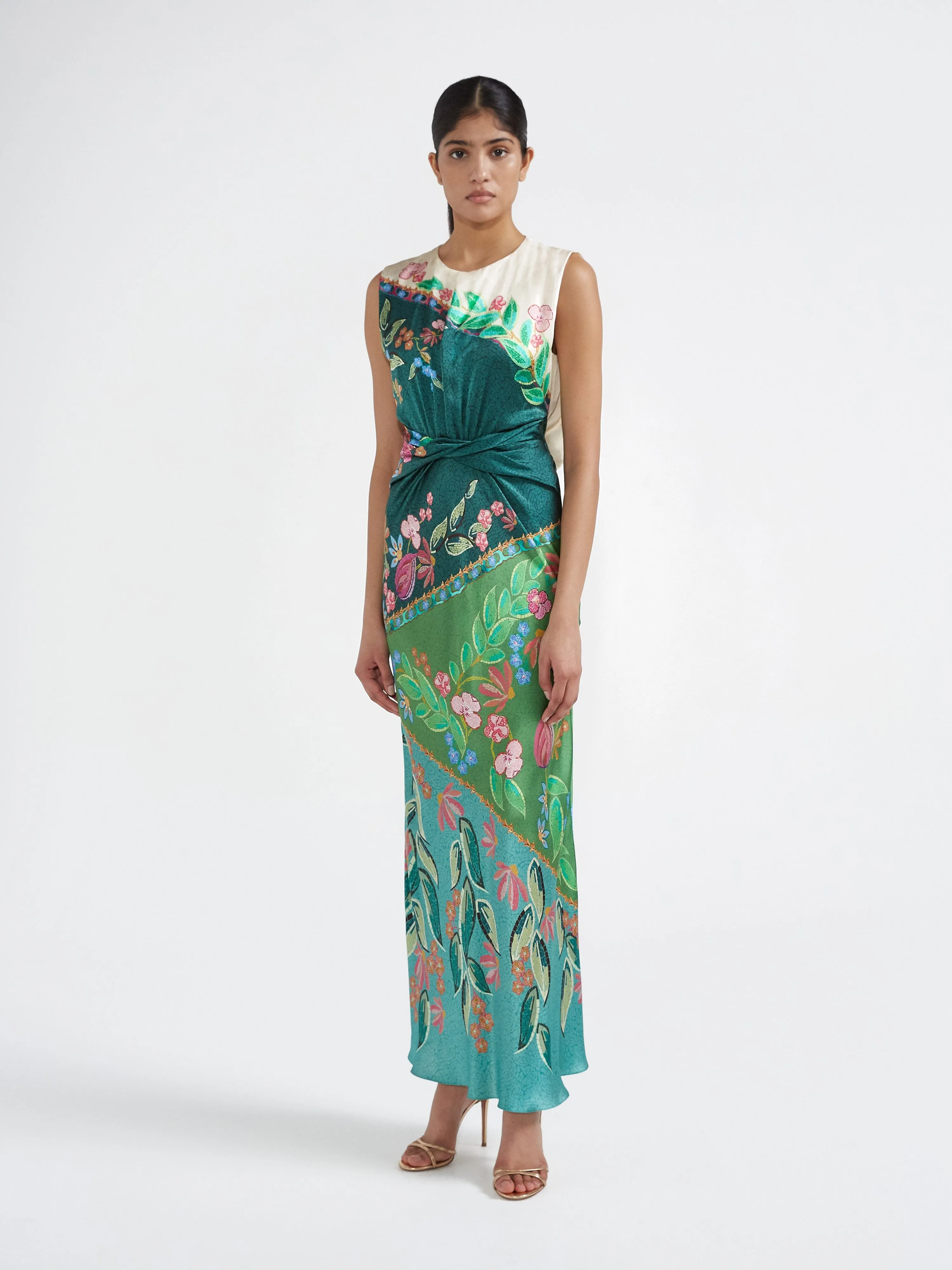 Gwen Dress in Terrazzo