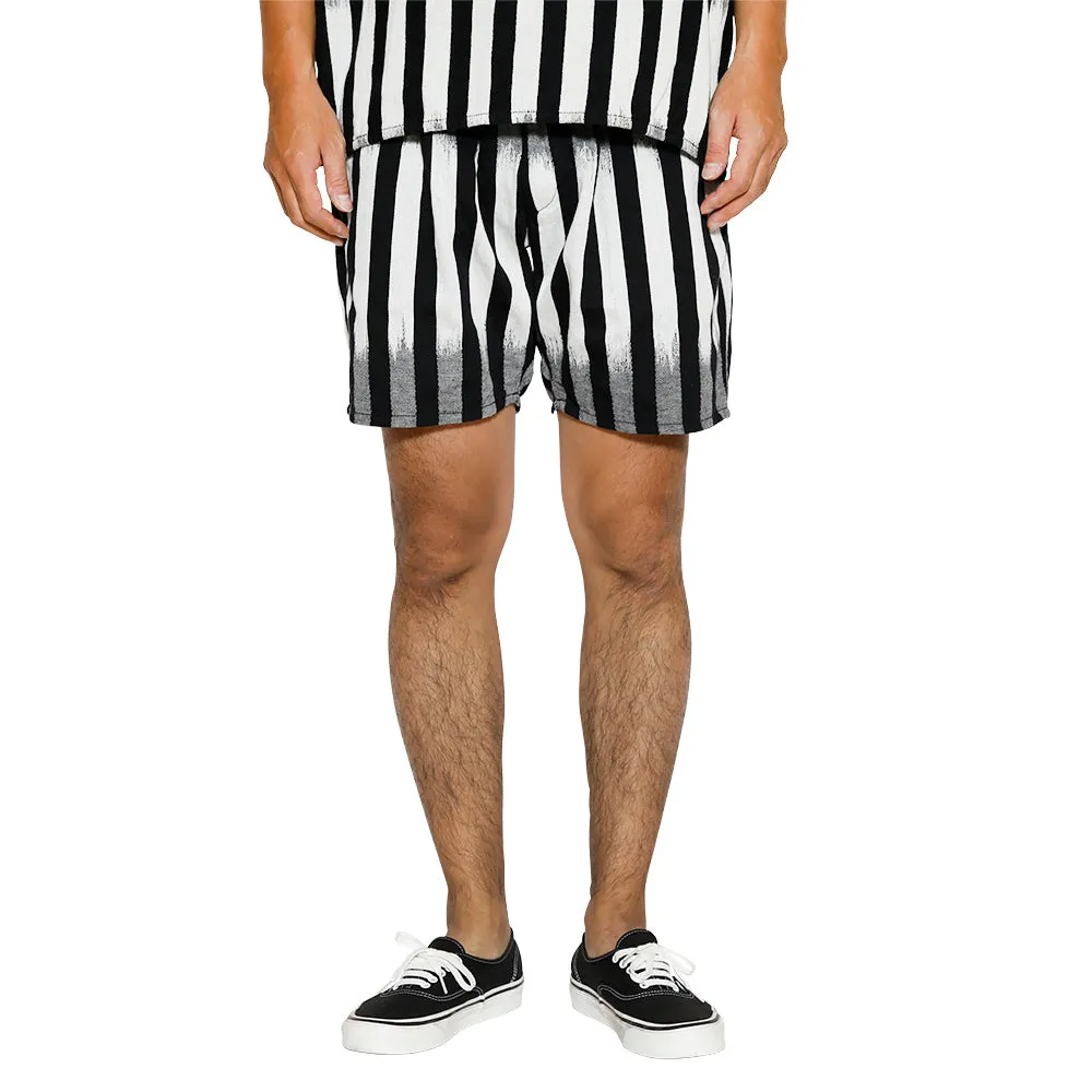 KASURI STRIPE JACQUARD EASY SHORTS