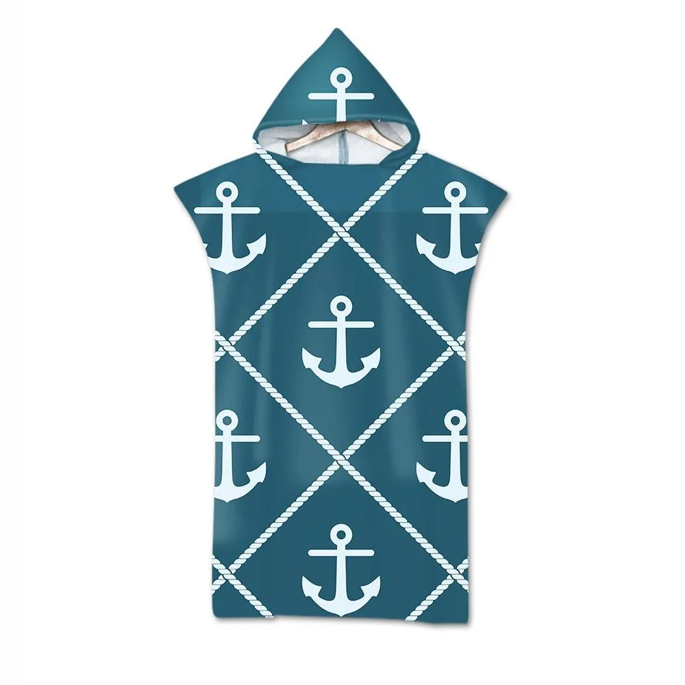 Microfiber Hooded Beach Towel
