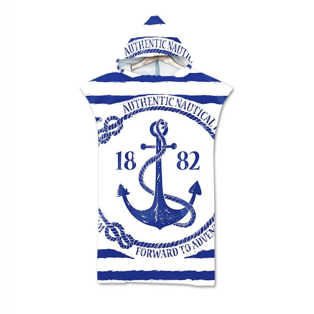 Microfiber Hooded Beach Towel