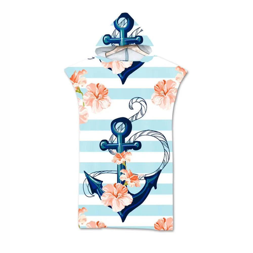 Microfiber Hooded Beach Towel