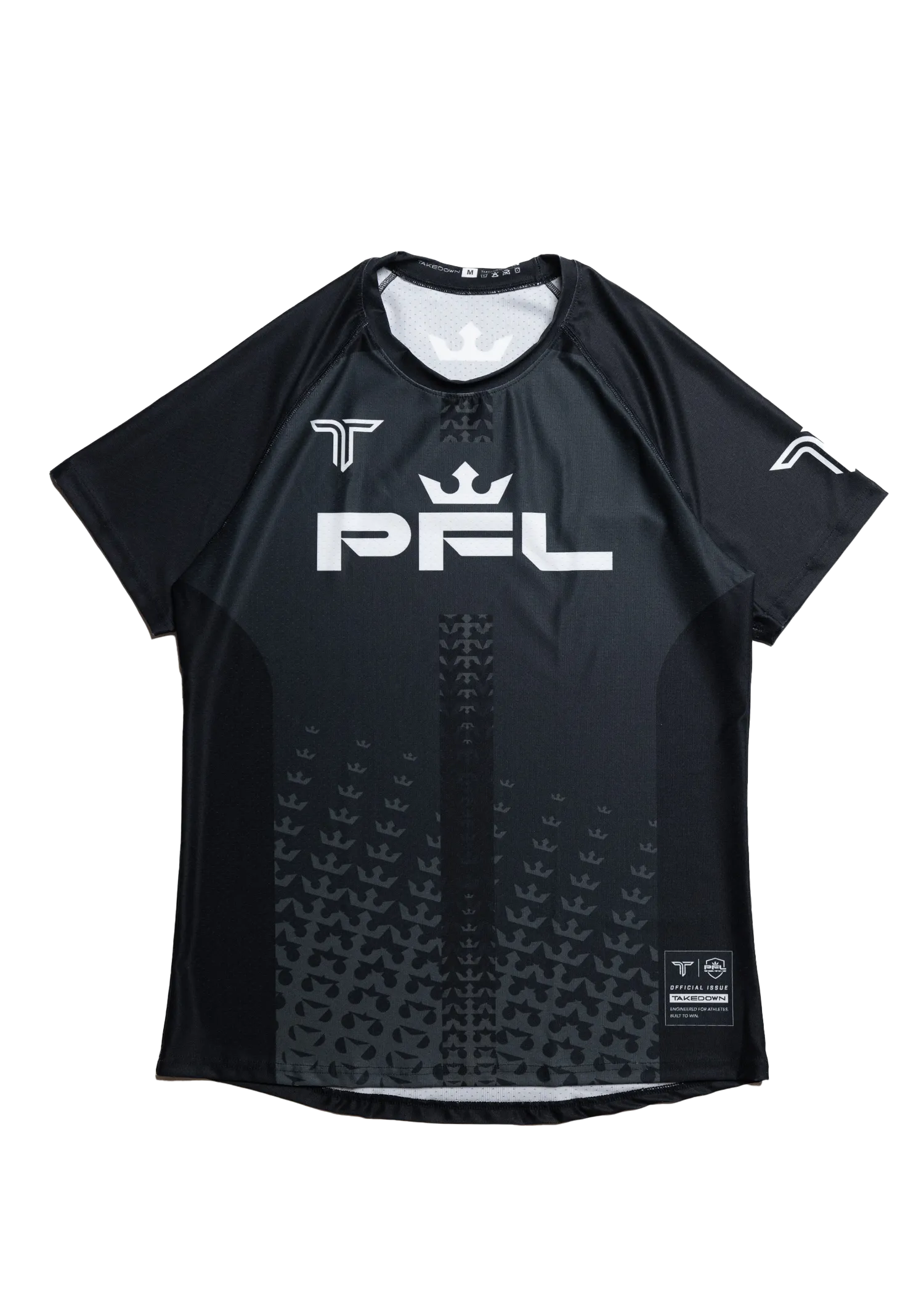 PFL Walk Out Raglan Top - Black