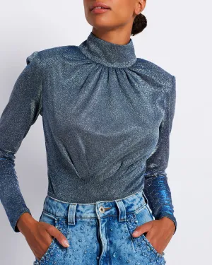 Stardust Mock Neck Bodysuit