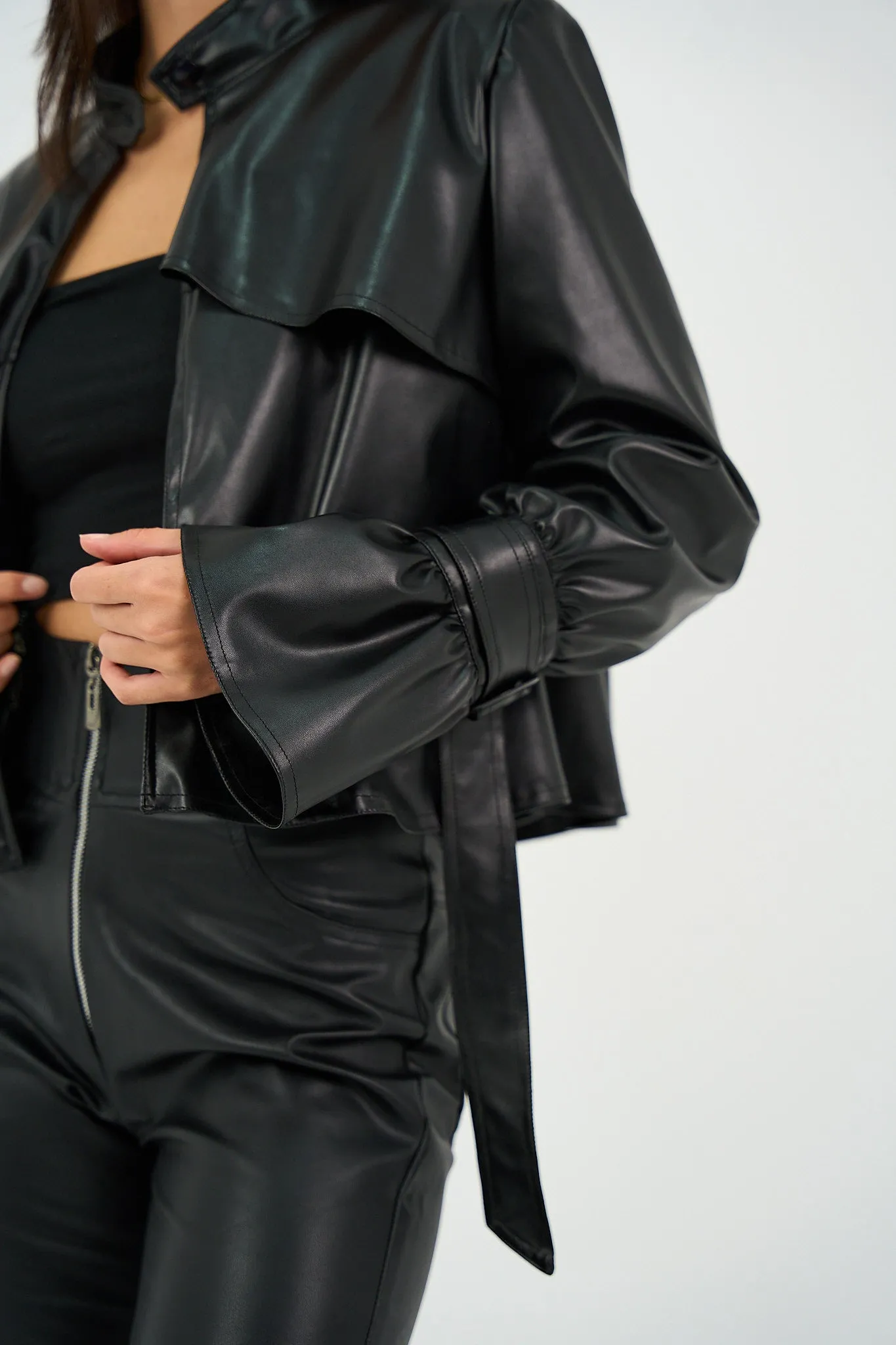 Trench Jacket - Leather