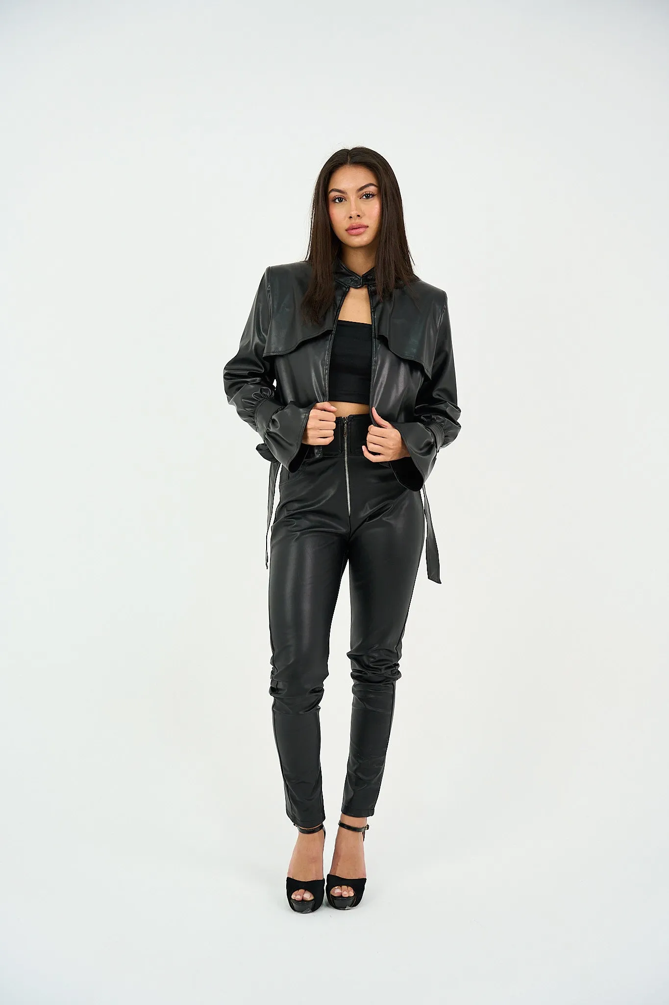 Trench Jacket - Leather